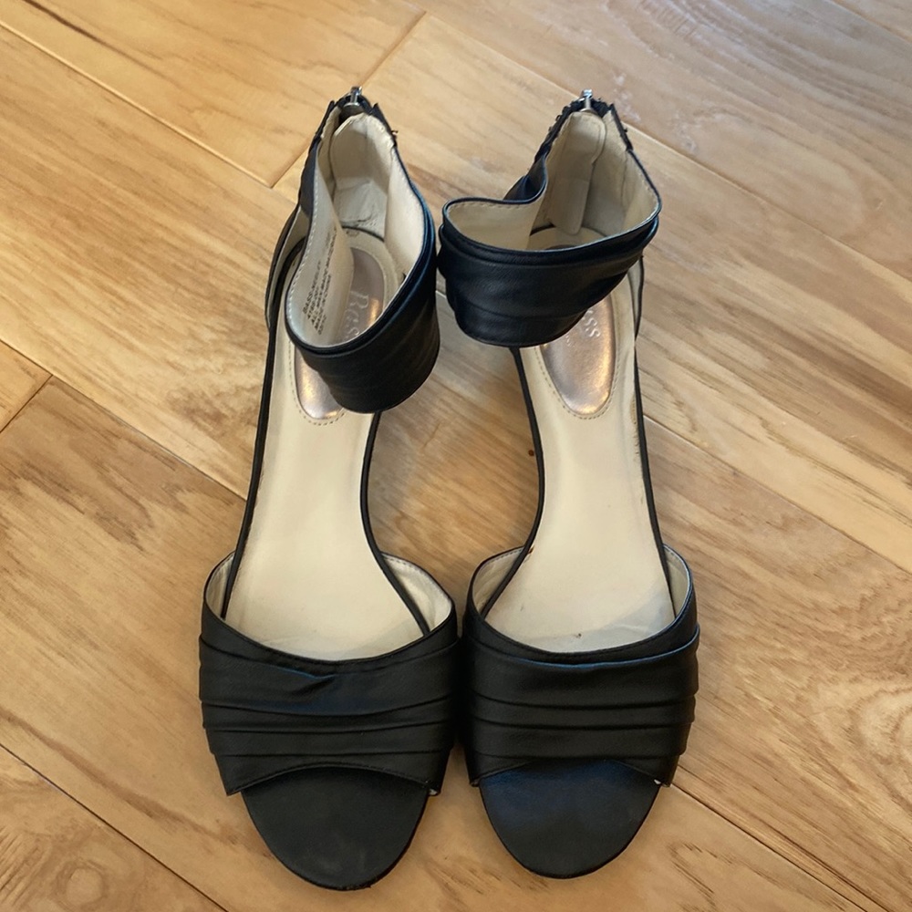 CH Bass & Company black dress shoes, women’s size 9, lightly used